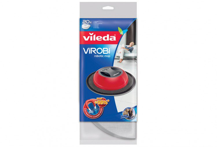 Vileda ViRobi robotický mop náhrady 20ks | Úklidové a ochranné pomůcky - Mopy a jejich příslušenství Vileda ViRobi robotický mop náhrady 20ks | Úklidové a ochranné pomůcky - Mopy a jejich příslušenství